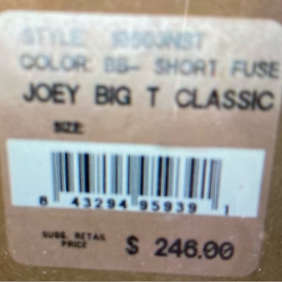 True Religion Women's Jeans JOEY Big T Low-Rise 10503NBT - Size 29 - Picture 7 of 8